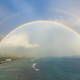 Rainbow over east Oʻahu.
